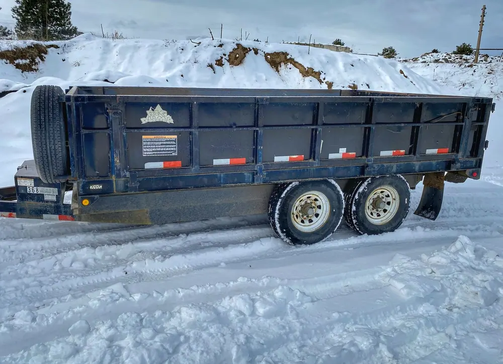 2006 C&B Dump814 for rent