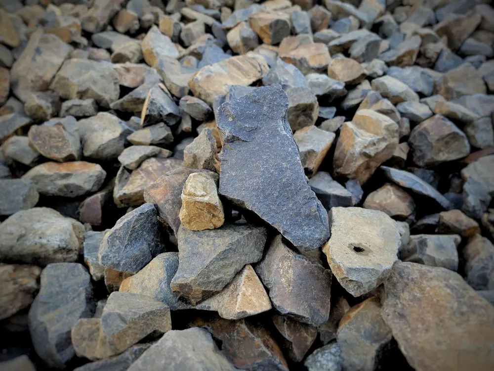 2-4" Basalt sample