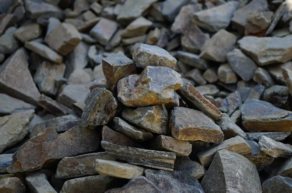 Blue Slate Rock sample