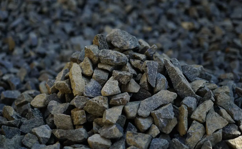 3/4" Basalt Chip sample