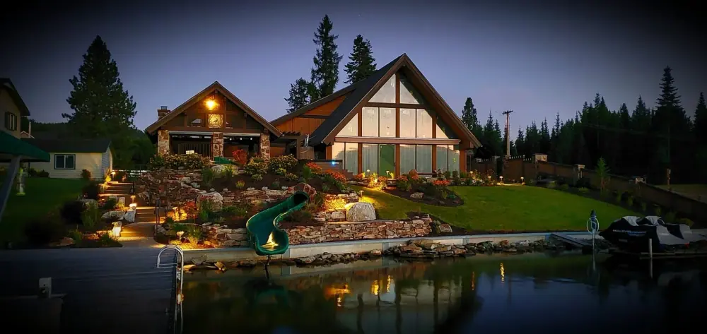 A landscaped garden design featured by Environment West